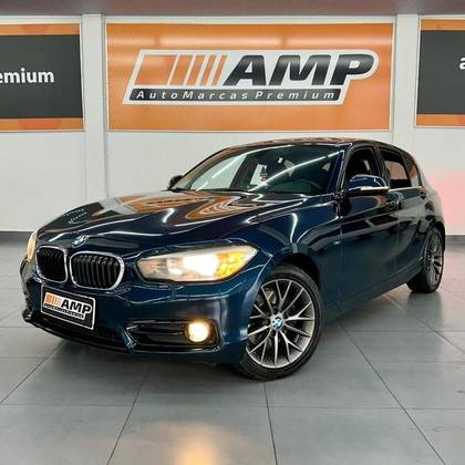 BMW 120i 2.0 16V SPORT ACTIVEFLEX 4P AUTOMÁTICO BMW 120i 2.0 16V SPORT ACTIVEFLEX 4P AUTOMÁTICO